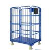 Buy cheap Metal Foldable Nesting Logistics Warehouse Transport Cargo Steel Wire Mesh Cage Trolleys from wholesalers