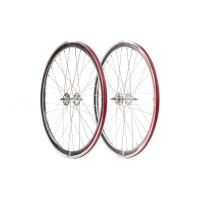 Buy cheap 40mm Deep V Silver Alloy Road Bike Wheels 700C 32-40H product