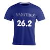 Buy cheap 100% Polyester Running Teamwear Marathon Running Shirts Breathable Men Short Sleeve from wholesalers