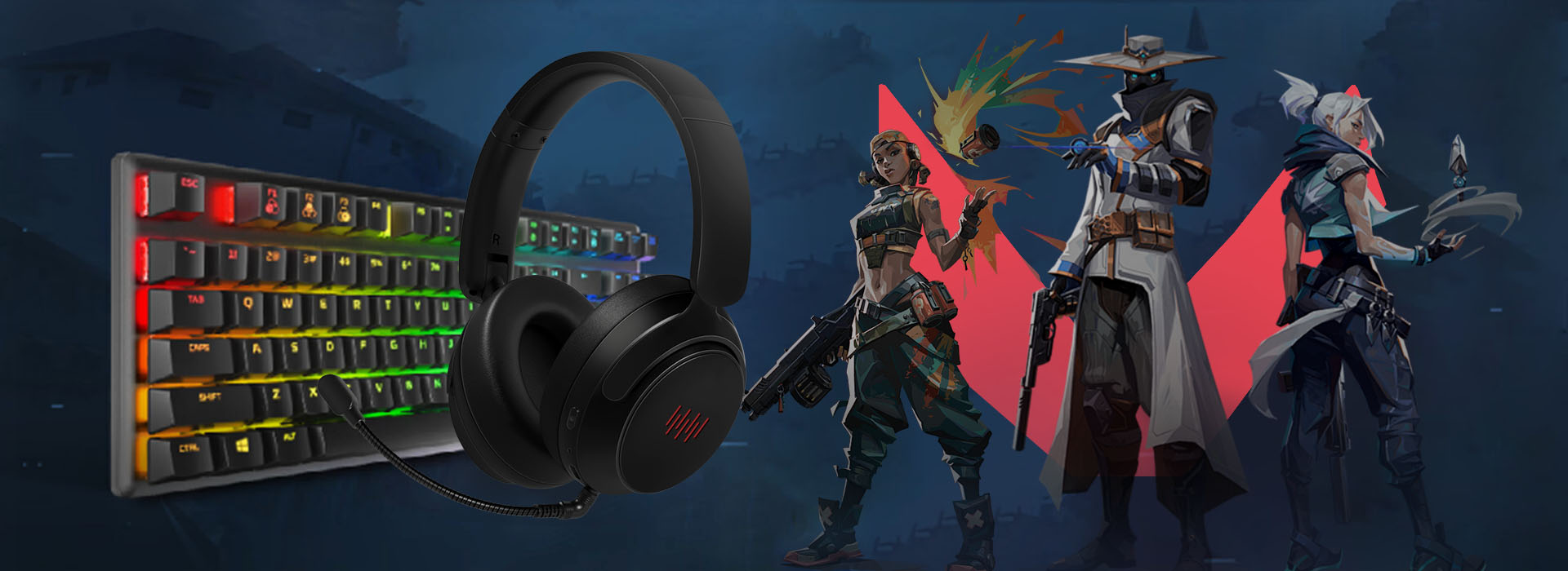 Wireless Headphones PS5 Compatible With LED Mic And Multicolor Atmosphere Light