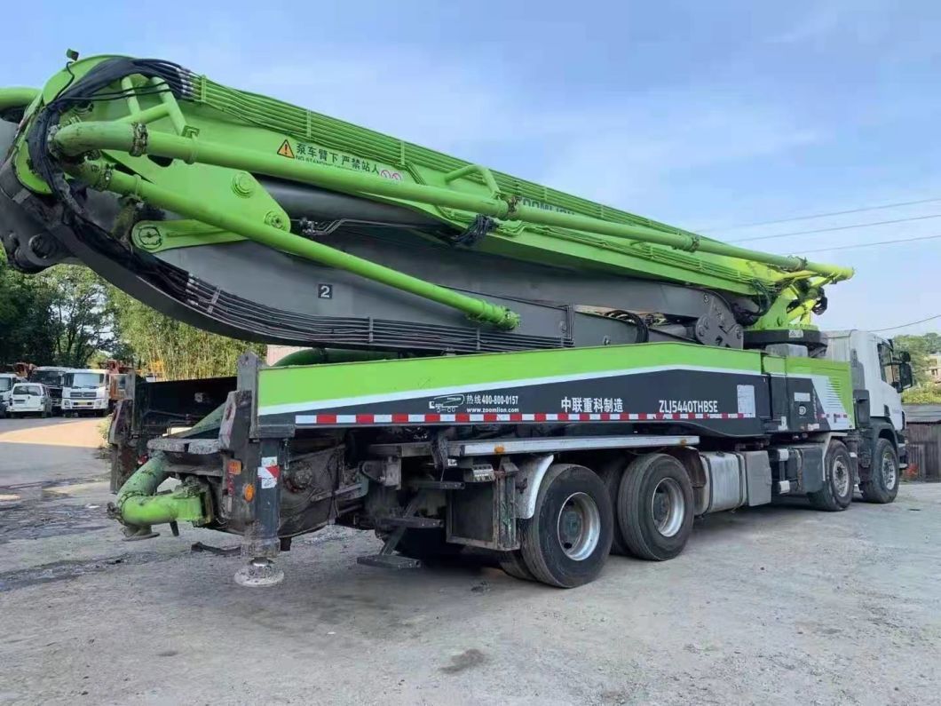 Used Concrete Pump Truck 2018 Zoomlion 56m Heavy Equipment