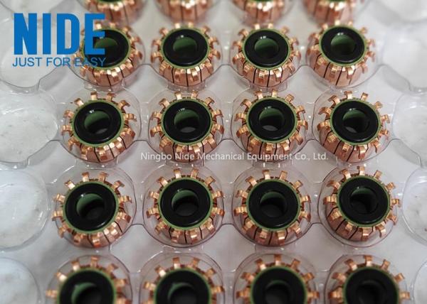 Buy cheap Motorcycle Electrical Hook Odm Dc Motor Commutator Armature Spare Part from wholesalers