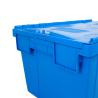 Buy cheap Customized Logo 600x400x315mm Plastic Moving Crate Tote Box for Transport and Storage from wholesalers