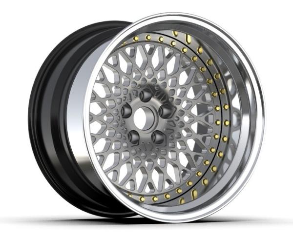 Buy cheap 3pc new design forged car rims,Chinese alloy wheels 18 19 20 inch customized for luxury car from wholesalers