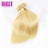 Buy cheap Indian Blonde Extensions Real Hair , Blonde Real Hair Extensions Real Hair With 4*4 Lace Closure from wholesalers