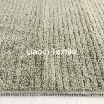 Grey popular solid single stripe dish rags microfiber tea towels wipes,single