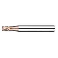 Buy cheap H55 4R Solid Carbide Round Nose End Mill HRC55-HRC65 4 Flute Milling Cutter product