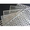 Buy cheap Punched Hole Perforated Metal Sheet , Decorative Perforated Sheet Metal Panels from wholesalers