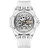 Buy cheap Transparent Silicone Lovers Quartz Crystal Watch Waterproof Fashion from wholesalers