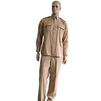 Buy cheap Classic Khaki Officer's Dress Uniform Set Wool Blend Long Sleeve Straight Leg product