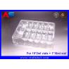 Buy cheap PET Transparent Blister Packaging Tray for 10 x 2ml Vials + 1 x 10ml Vial from wholesalers