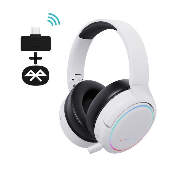 Buy cheap X7Pro Dual Gaming Headset Wireless 35 Hours for Nintendo Switch 2.4GHz Ultra Low Latency from wholesalers