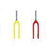 Buy cheap Carbon Fiber T1000 MTB Road Bike Rigid Fork 27.5 Suspension Fork 700C Road Cycle from wholesalers
