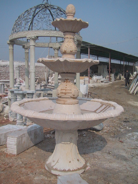 Water Pool Fountain Decorative 2m Stone Mermaid Statue