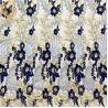 Buy cheap ODM Blue 3D Embroidery Applique Lace Fabric For Fashion Show Dresses from wholesalers