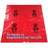 Buy cheap medical waste disposal plastic bag Biohazard garbage bags, Colored medical Infectious waste bags, biohazard garbage bags from wholesalers