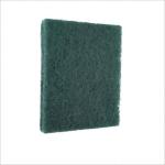 High Absorption Green Dish Washing Scrub Pads Hygienic Soft With Handle