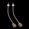 Buy cheap Yellow Disposable Foley Catheter Silicone Coated 3 Way 390-400mm Length from wholesalers