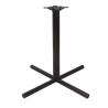 Buy cheap Custom Coffee Table Base Cast Iron Material Black Wrinkle Powder Coat Restaurant from wholesalers