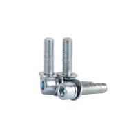 Buy cheap White Zinc Plated Steel Socket Head Cap Sems Screws 3 In 1 Socket Head Cap Assemblies Screws product