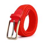 Buy cheap Mix Color 3.5cm Wide Mens Woven Elastic Belt Weave 120cm from wholesalers