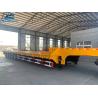 Buy cheap 5 Axle 100 Ton Low Bed Semi Trailer For Heavy Duty Machinery from wholesalers