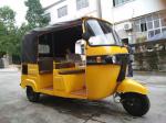 Motorized Three Wheel Taxi Motorcycle in Ghana with 151 200cc Displacement and