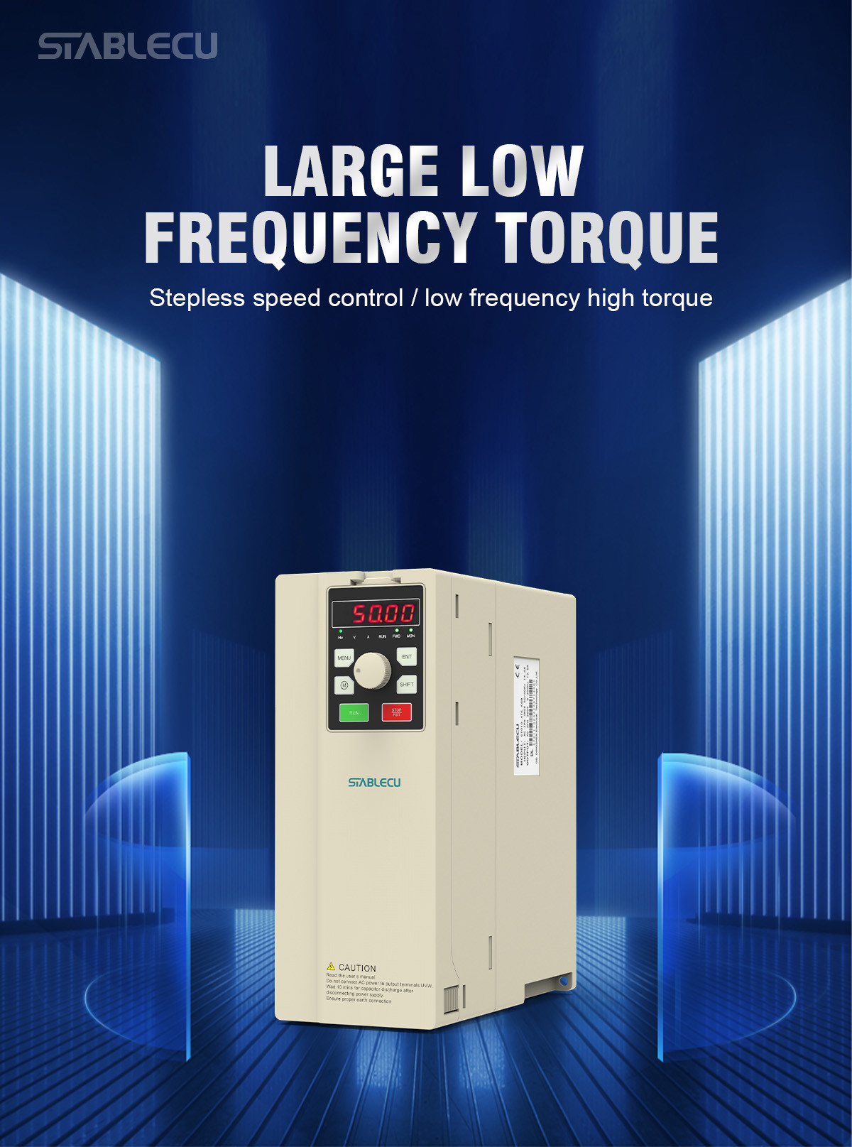 5.5KW 7.5KW 11KW Vector Frequency Inverter Single Phase Frequency Drive