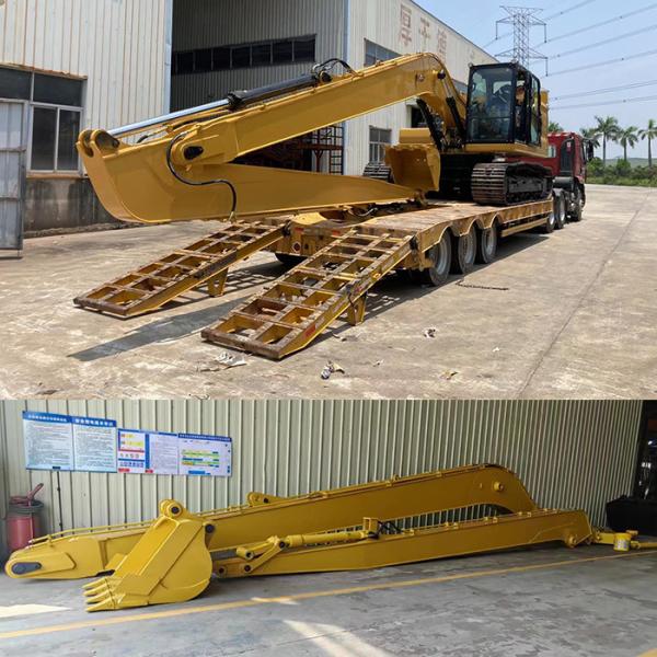 Buy cheap Q355B Q690D Steel CAT320 Excavator Long Reach Boom from wholesalers