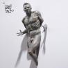 Buy cheap Custom Bronze Man Statue Cast Metal Carft Modern Abstract Art life size from wholesalers