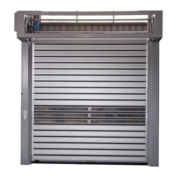 Buy cheap Industrial Aluminium Panel Security Door High Speed Rolling Door from wholesalers