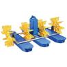 Buy cheap Aquaculture Paddle Water Wheel Pond Aerator Fish Shrimp 2 Impellers from wholesalers