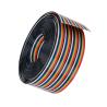 Buy cheap Flexible Ribbon Color Flat Cable for Communication Equipment Minimum Thickness 0.69 from wholesalers