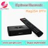 Buy cheap IPTV MAG254 powferful digital satellite receiver mag254 set top box from wholesalers