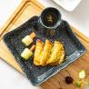 Buy cheap Banquet Retro Black Porcelain Dinnerware stackable Porcelain Divided Dinner Plates from wholesalers