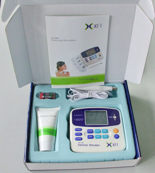 XFT-320 Electric TENS Muscle Stimulator For Remove Body Shoulder Back Pain