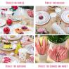 Buy cheap Wedding Elegant Recyclable Environmentally Friendly Disposable Plates And Cutlery from wholesalers