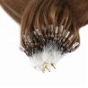 Buy cheap 100% Virgin Human Nano Micro Ring Hair Extension Brown Colored from wholesalers