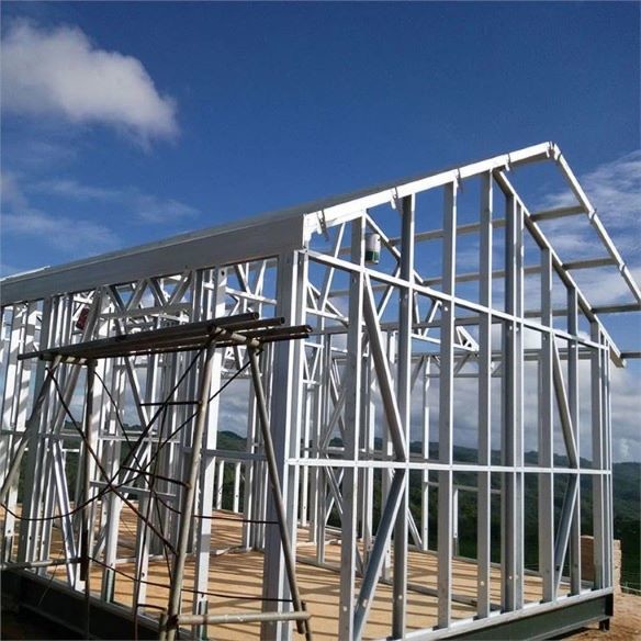 Regular Spangle Galvanized Steel Z90 Purlin C-Profile Channel GI Used For Light Steel House G550 SGC570