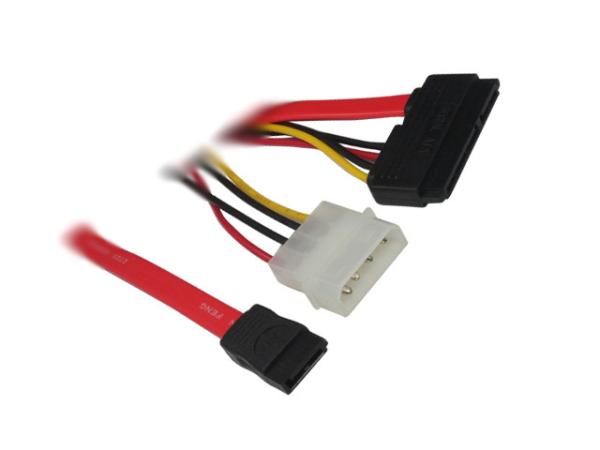 Buy cheap sata22Pin to 4 Pin/7p sata cable,SATA Power cable from chinese manufacturer from wholesalers