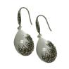 Buy cheap Vintage Sterling Silver with Opal Marcasite Dangle Drop Earrings(E12033WHITE) from wholesalers