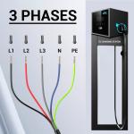 22KW Wallbox Type 2 EV Fast Wall Charger Station Electric Vehicle Car Charging