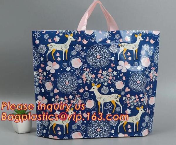 Buy cheap Soft Loop Handle Bag For Supermarket Shopping plastic bag manufacturer eco green bio,soft loop handle PE shopping bag from wholesalers