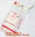 blood bag, blood grip bags. zipper pouch for medical specimen/ Pathological
