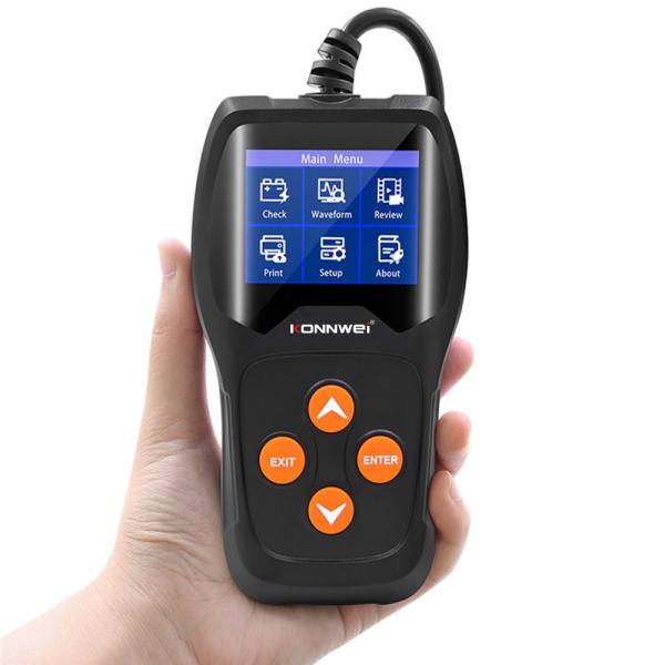 Buy cheap Digital Car Battery Tester Kw600 Multilingual Languages Support Cranking Test Battery Health Test from wholesalers