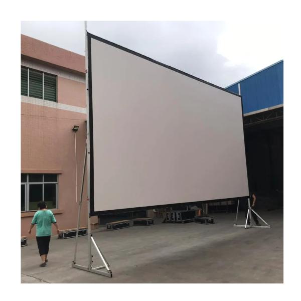 250inch 16:9 Outdoor Fast Fold Screen Portable Projector Screen For Outdoor
