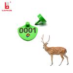 890Mhz Laipson New Good Quality UHF RFID Animal Ear Tag For Deer Swine Goat
