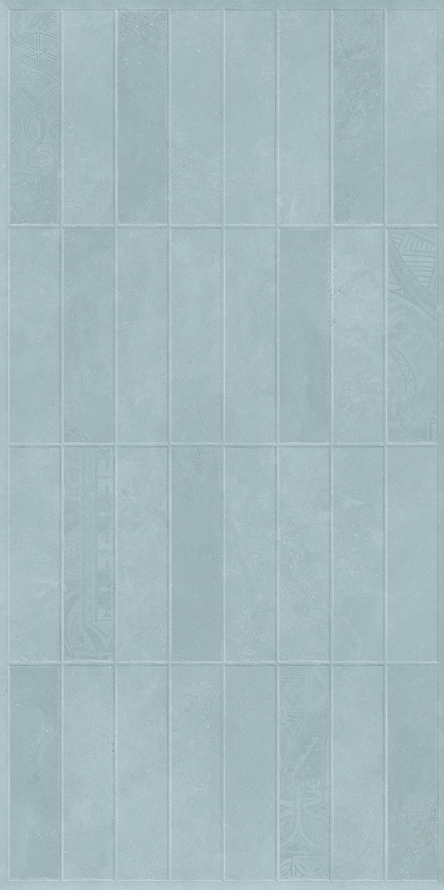Elegant Song Celestial Blue Cup glazed porcelain glass floor ceramic glazed tile wholesale Thickness 9mm