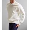 Buy cheap Dropped Shoulder Fleece Crew Neck Sweatshirt Men Hoodies Pink Color from wholesalers