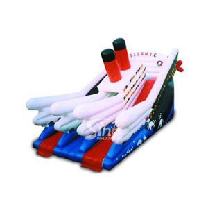 Buy cheap Commercial kids giant inflatable titanic slide board product
